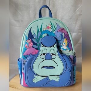 NWT Disney Parks Loungefly -  Alice in Wonderland Caterpillar Rabbit Backpack